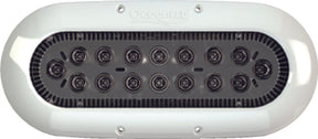 Airhead 012309BI X16 Underwater LED Light, Midnight Blue-White Bezel