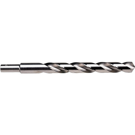 Irwin 73826 Jobber Drill Bit, 13/32 in Dia, 5-1/4 in OAL, Spiral Flute, 2-Flute, 13/32 in Dia Shank, Reduced Shank