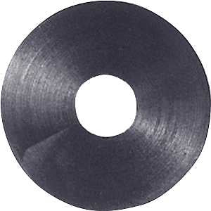 Danco 88575 Faucet Washer, #3/8M, 1/8 in ID x 21/32 in OD Dia, Rubber, For: Quick-Opening Style Faucets, Pack of 3