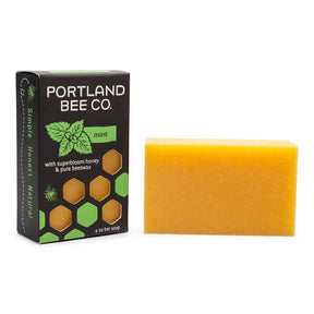 Portland Bee Balm 135 Soap, Bar, Mint, 4 oz, Pack of 12
