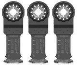 Bosch Starlock OSL114JF-3 Oscillating Blade, 1-1/4 in, Bi-Metal, For: OIS Compatible Tools, Bosch, Rigid and Others