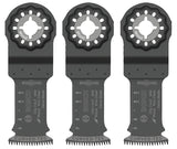 Bosch Starlock OSL114JF-3 Oscillating Blade, 1-1/4 in, Bi-Metal, For: OIS Compatible Tools, Bosch, Rigid and Others