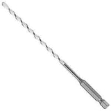 Bosch MP02 Jobber Drill Bit, 5/32 in Dia, 6 in OAL, Twist Flute, 1/4 in Dia Shank, Hex Shank