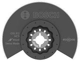 Bosch Starlock OSL312 Oscillating Blade, 3-1/2 in, HCS