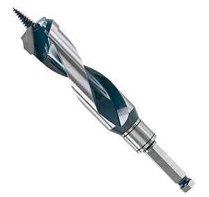 Bosch Daredevil NKST20 Auger Drill Bit, 1-1/4 in Dia, 7-1/2 in OAL, Open-Faced, Wide Flute, 7/16 in Dia Shank