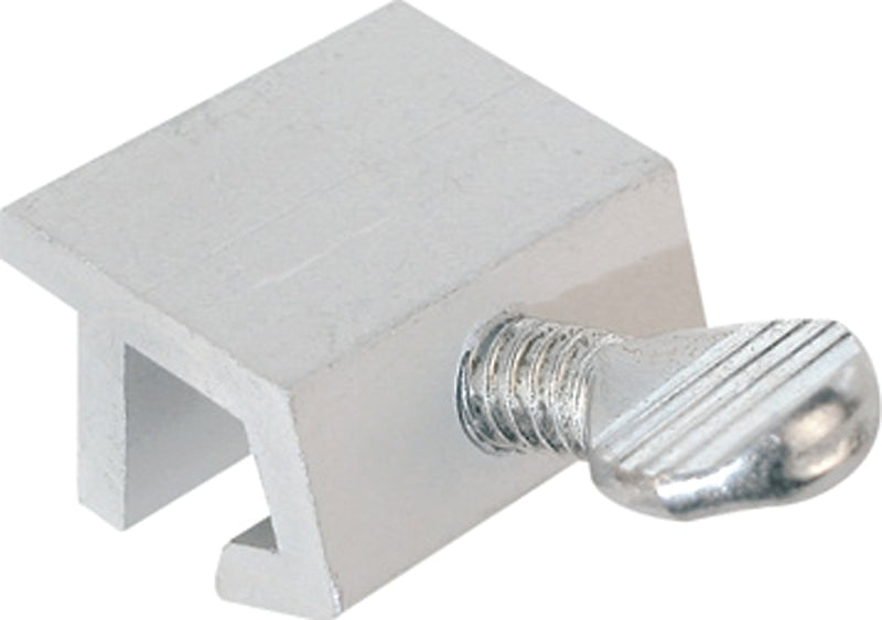 Defender Security U 9980 Sliding Window Lock, 1 in W x 7/16 in H Dimensions, Aluminum