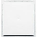 Builders Edge 130110005001 Mounting Block, 16-1/2 in L, 15-1/2 in W, Stainless Steel, White