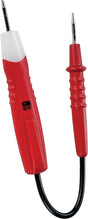 Gardner Bender GET-3100 Twin Probe Circuit Tester, 80 to 250 VAC/VDC, Neondicator Display, Functions: Voltage, Red