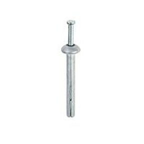 Red Head Hammer-Set 35305 Anchor, 1/4 in Dia, 2 in L, Steel, Zinc