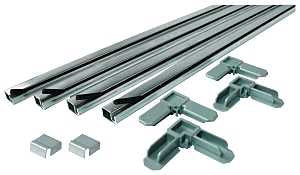 Make-2-Fit PL7800 Screen Frame Kit, Includes: Frame, Spline, (4) Square-Cut Plastic Corners