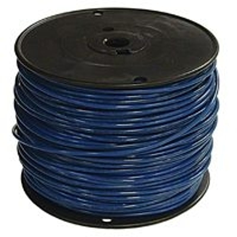 Southwire 12BLU-STRX500 Series Building Wire, Blue Sheath, 12 AWG Wire, 1-Conductor, 500 ft L, Stranded