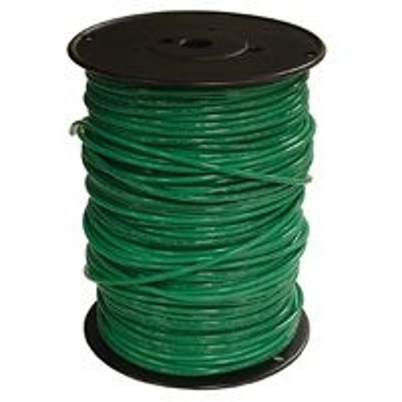 Southwire 10GRN-STRX500 Building Wire, 10 AWG Wire, 1-Conductor, 500 ft L, Copper Conductor, Thermoplastic Insulation