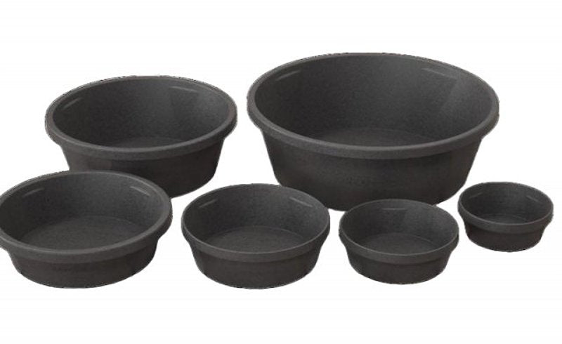 Red Barn 5600102 Feed Pan, 2 gal, Rubber