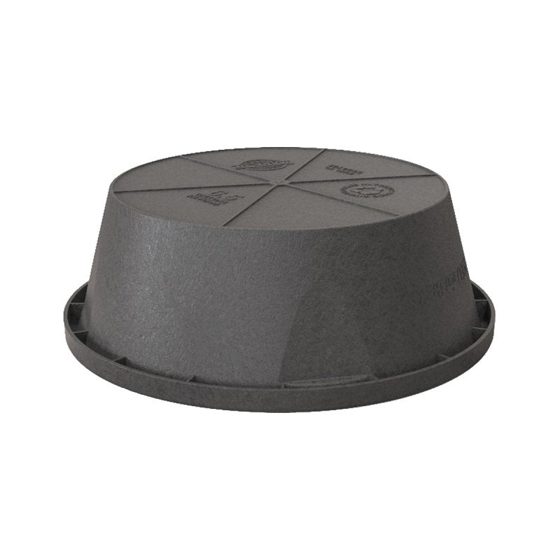 Red Barn 5600106 Flexible Feed Pan, 6.5 gal, Rubber, Black