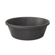 Red Barn 5600115 Flexible Feed Pan, 15 gal, Rubber, Black
