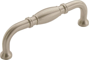 Amerock Granby Series BP55243G10 Cabinet Pull, 4-3/16 in L Handle, 1-7/16 in H Handle, 1-7/16 in Projection, Zinc, 1/PK