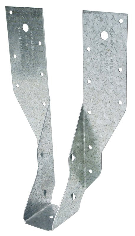 Simpson Strong-Tie THA THA29 Truss Hanger, 9-11/16 in H, 1-5/8 in D, 1-5/8 in W, Steel, Galvanized/Zinc, Pack of 50