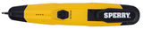 Sperry Instruments VD6508 Detector with Flashlight, 50 to 1000 V, LED Display, Functions: AC Voltage, Yellow