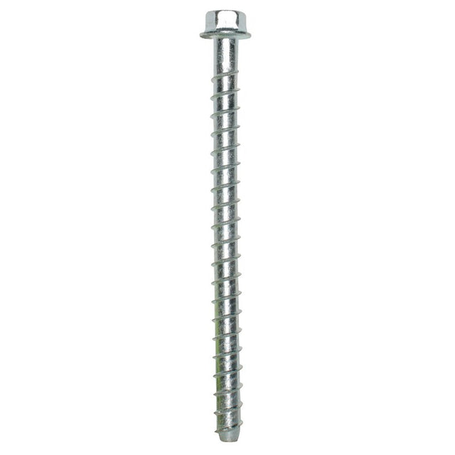 Simpson Strong-Tie Titen HD THD37600HF1 Heavy-Duty Screw Anchor, 3/8 in Dia, 6 in L, Carbon Steel, Zinc, Pack of 20