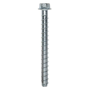 Simpson Strong-Tie Titen HD THD50500HF1 Heavy-Duty Screw Anchor, 1/2 in Dia, 5 in L, Carbon Steel, Zinc, Pack of 15