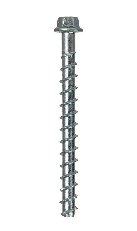 Simpson Strong-Tie Titen HD THDB25312HF1 Heavy-Duty Screw Anchor, 1/4 in Dia, 3-1/2 in L, Carbon Steel, Zinc, Pack of 50