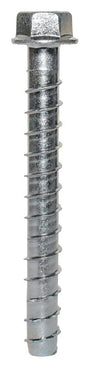 Simpson Strong-Tie Titen HD THDB62600HF1 Screw, 5/8 in Thread, 6 in L, Washer Head, Hex Drive, Carbon Steel, Zinc, Pack of 10