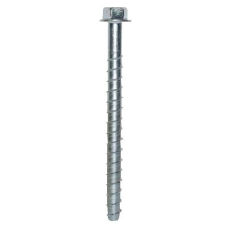 Simpson Strong-Tie Titen HD Series THD50600H Screw Anchor, 1/2 in Dia, 6 in L, Carbon Steel, Zinc, Hex Head, 20/PK, Pack of 80