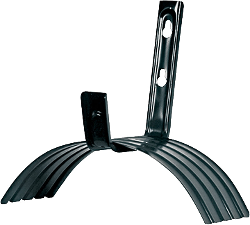 Ames 2383520 Western Saddle Hose Hanger, 5/8 in Hose, 150 ft, Steel, Black, Wall