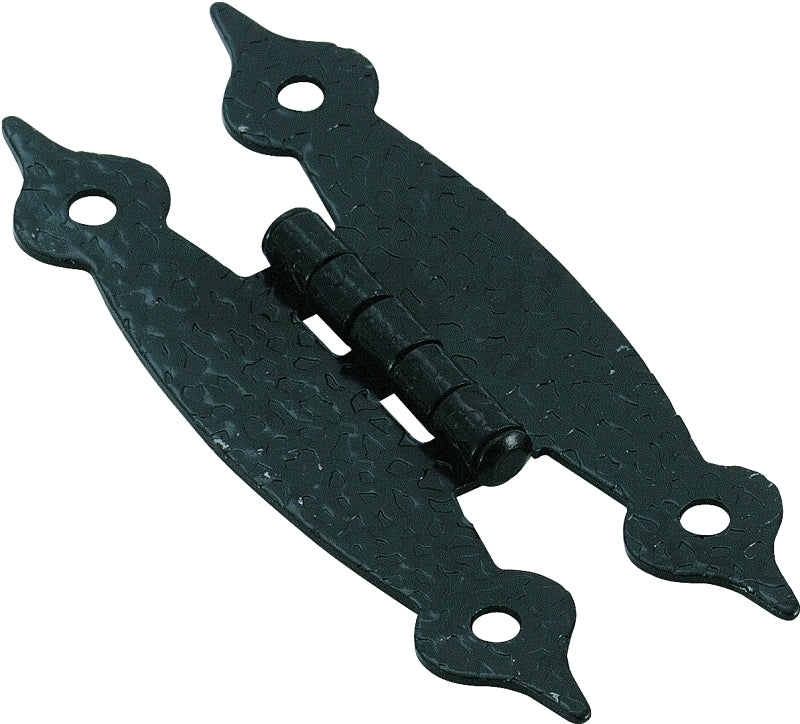Amerock BPR3404CB Cabinet Hinge, Self-Closing Close, Colonial Black