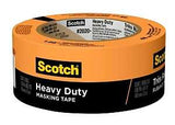 Scotch 2020+-48TP Masking Tape, 60.1 yd L, 1.88 in W, Orange