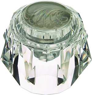 Danco 88697 Faucet Handle, Acrylic, For: Delta #212 Ball with Diagonal Broach Style Stem