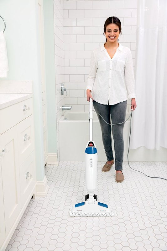 Bissell PowerFresh 19401 Steam Mop, 120 V, 1500 W, 16 oz Tank, White
