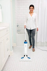 Bissell PowerFresh 19401 Steam Mop, 120 V, 1500 W, 16 oz Tank, White