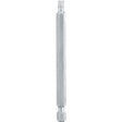 DEWALT DW2231 Power Bit, #1 Drive, Square Recess Drive, 1/4 in Shank, Hex Shank, 3-1/2 in L, Steel