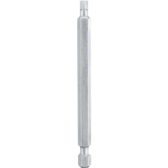 DEWALT DW2231 Power Bit, #1 Drive, Square Recess Drive, 1/4 in Shank, Hex Shank, 3-1/2 in L, Steel