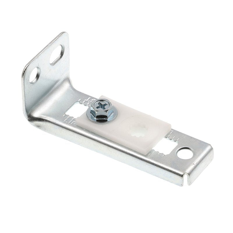 Prime-Line N 6543 Adjustable Bi-Fold Door Bottom Pivot Bracket, Steel, Zinc