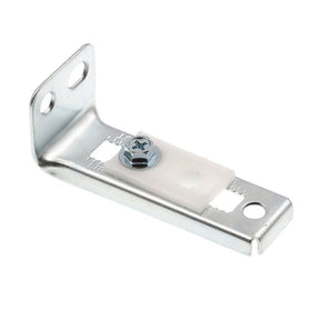 Prime-Line N 6543 Adjustable Bi-Fold Door Bottom Pivot Bracket, Steel, Zinc