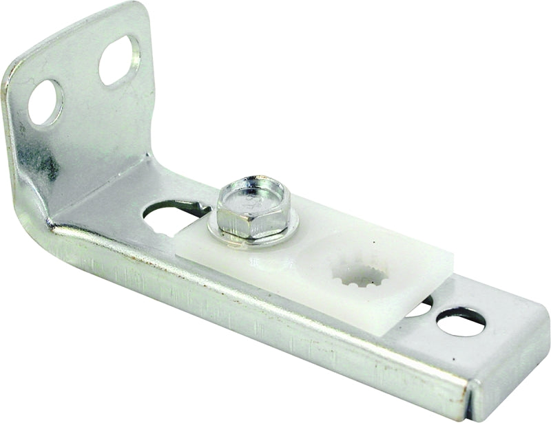 Prime-Line N 6543 Adjustable Bi-Fold Door Bottom Pivot Bracket, Steel, Zinc