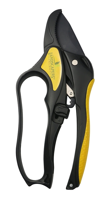 Landscapers Select TP1501 Pruning Shear, 7/8 in Cutting Capacity, Steel Blade, Aluminum Handle, Cushion Grip Handle