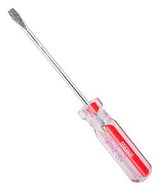 Vulcan TB-SD02 Screwdriver, 3/16 in Drive, Slotted Drive, 7 in OAL, 4 in L Shank, Plastic Handle