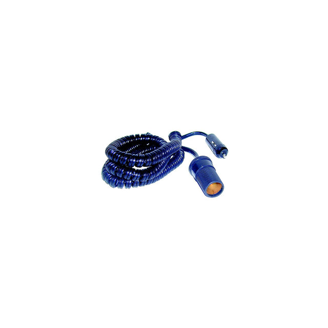 Prime Products 08-0918 15' Tangle Free 5 Amp 12V Coil Extension Cord