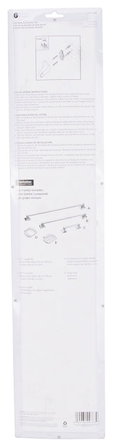 Boston Harbor PBC001A-3L Bath Accessory Set, Chrome, 5-Piece, For: Bathroom