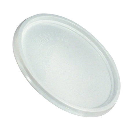 Leaktite 10000 Pry-Off Lid, HDPE, White