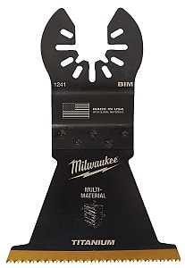 Milwaukee 49-25-1249 Blade, 2-1/2 in, 1-5/8 in D Cutting, HCS/Titanium, 10/PK