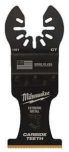 Milwaukee 49-25-1505 Blade, 1-3/8 in, 2 in D Cutting, Carbide/HCS/Titanium, 5/PK