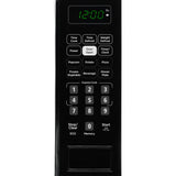 Danby DBMW0721BBB Countertop Microwave, 0.7 cu-ft, 700 W, 2 Cooking Stages, Metal, Black