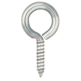 Hampton 11/32 in. D X 2-5/8 in. L Polished Stainless Steel Screw Eye 200 lb. cap. 1 pk, Pack of 10