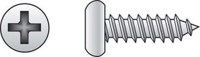 HILLMAN No. 4 X 1/2 in. L Phillips Pan Head Sheet Metal Screws 100 pk
