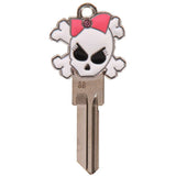 HILLMAN 3D Keys House/Office Universal Key Blank SC1 Single For Universal, Pack of 4