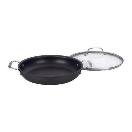 Cuisinart Chef's Classic Stainless Steel Saute Pan 12 in. Black